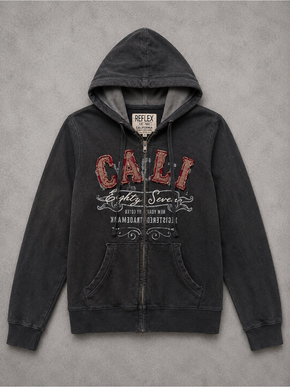 Reflex Outfitters Cali Zip Up Hoodie Jacket